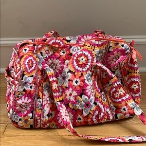 Vera Bradley medium travel duffel bag